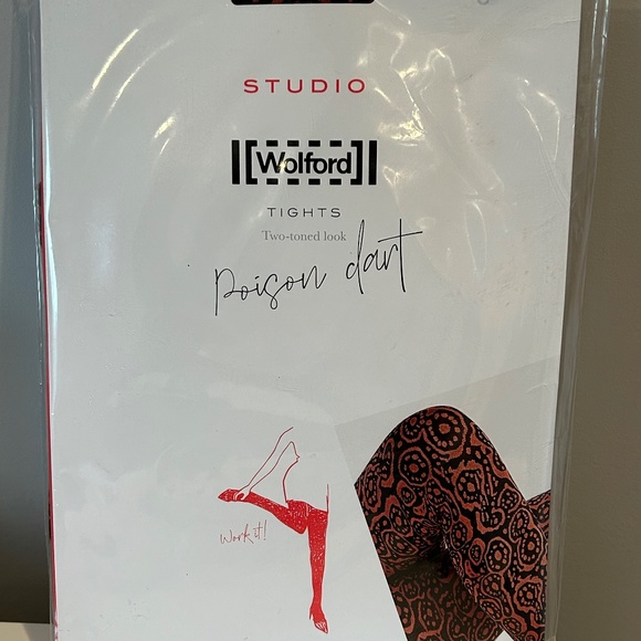 Wolford Poison Dart Tights - Picture 1 of 4